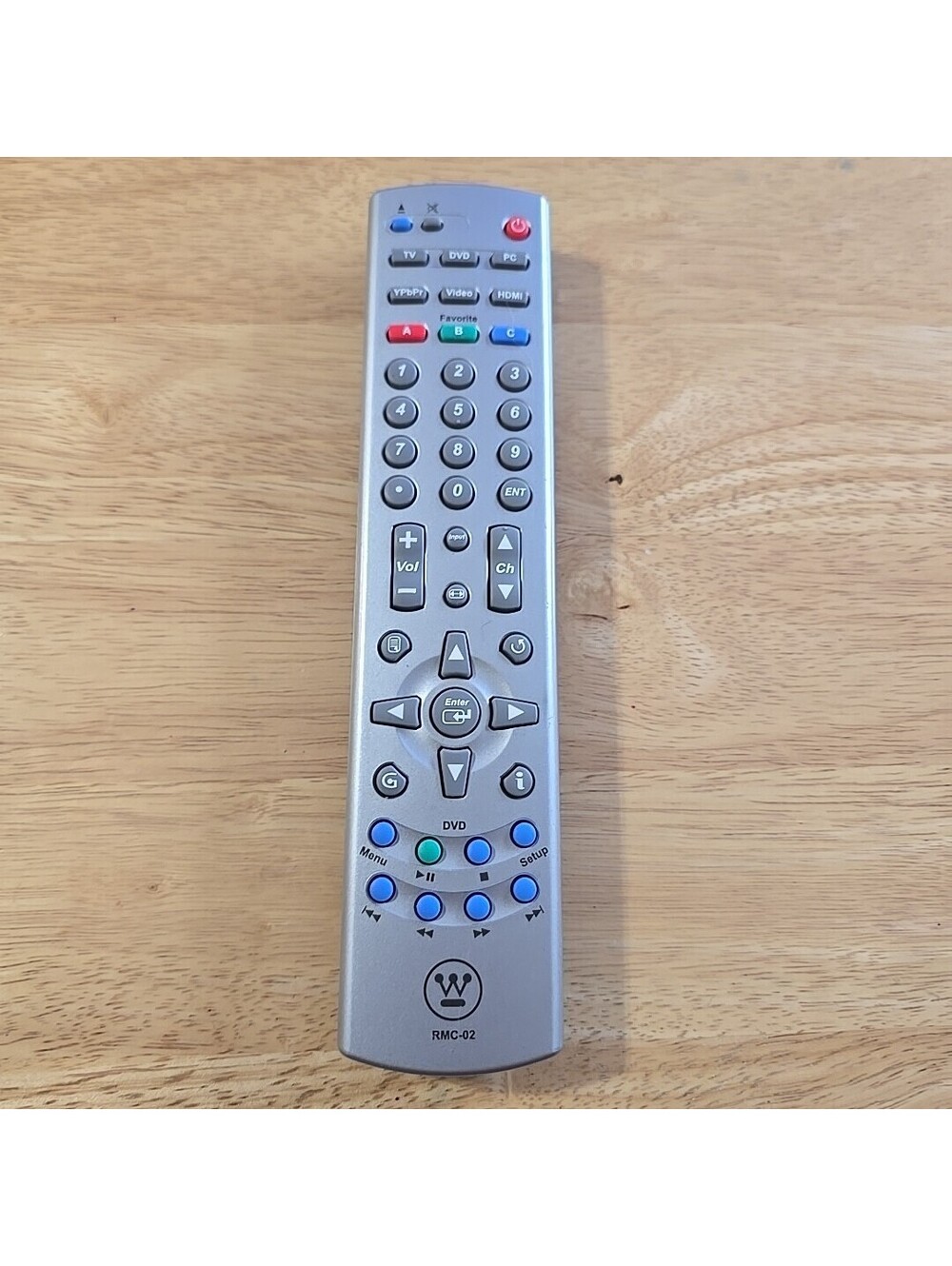 Westinghouse RMC-02 REMOTE CONTROL for SK-26H590D SK-32H570D VK-40F580D Tested